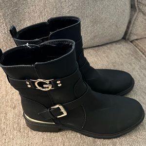 Guess black boots, size 9.5